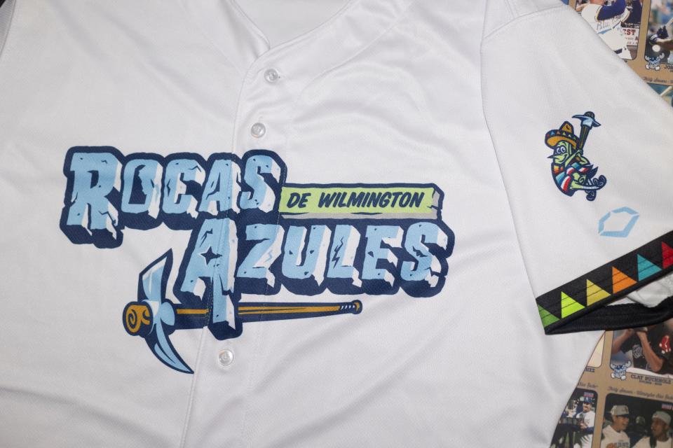 The Wilmington Blue Rocks will become the Rocas Azules de Wilmington as part of Minor League Baseball's Copa De La Diversión program each Sunday this season. The transformation will include new uniforms depicting Mr. Celery dressed in a sombrero and serape swinging a rock pick. A new line of merchandise is also available for fans.