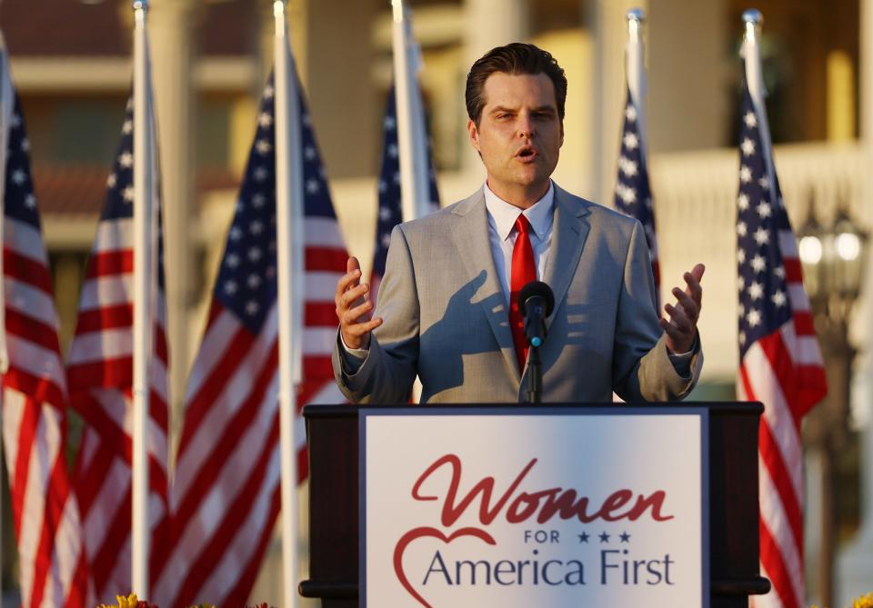 Rep. Matt Gaetz, R-Fla.