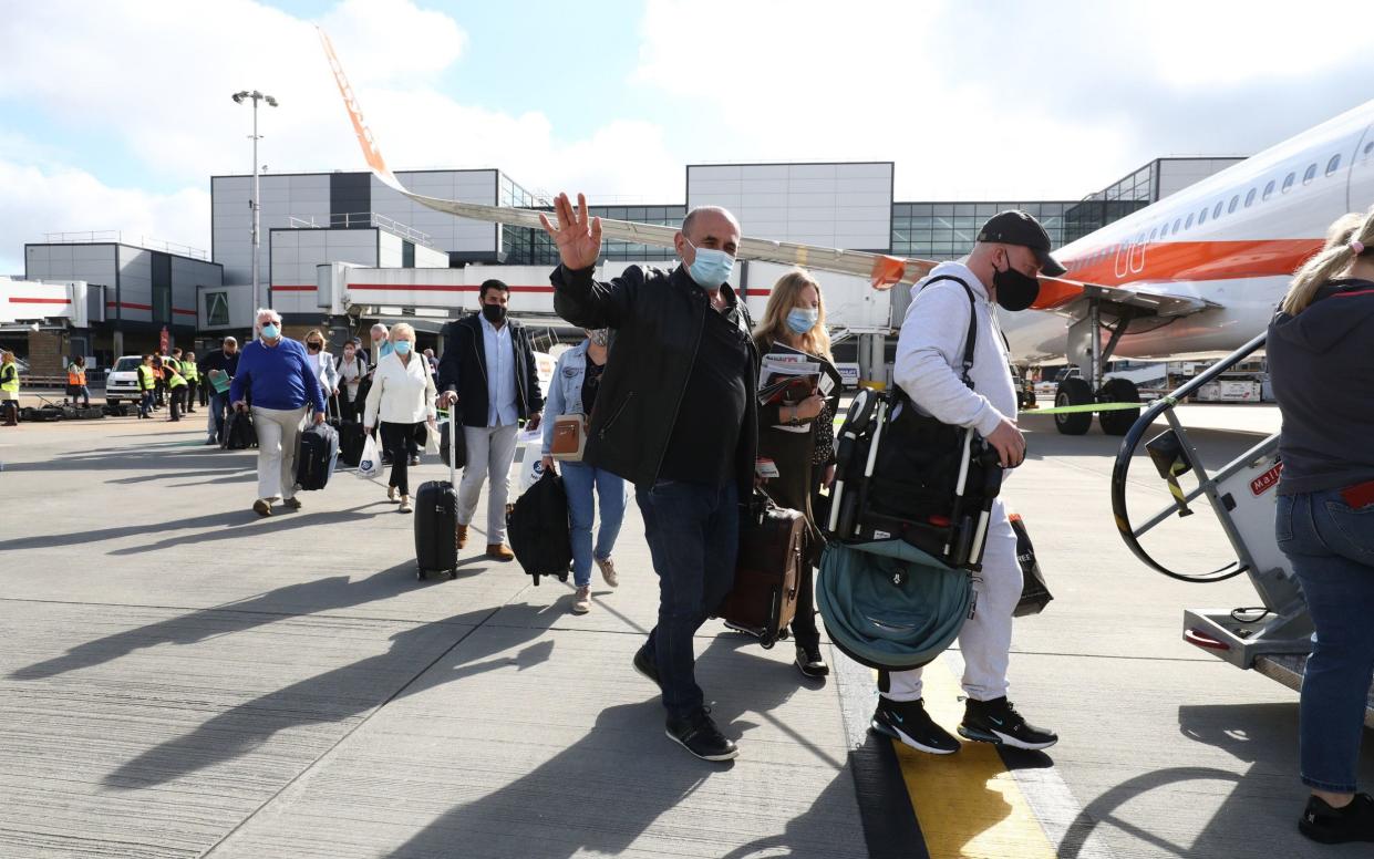 easyjet flight cancellations gatwick airport 2022 dates tui ryanair ba cancellations - Gareth Fuller/PA