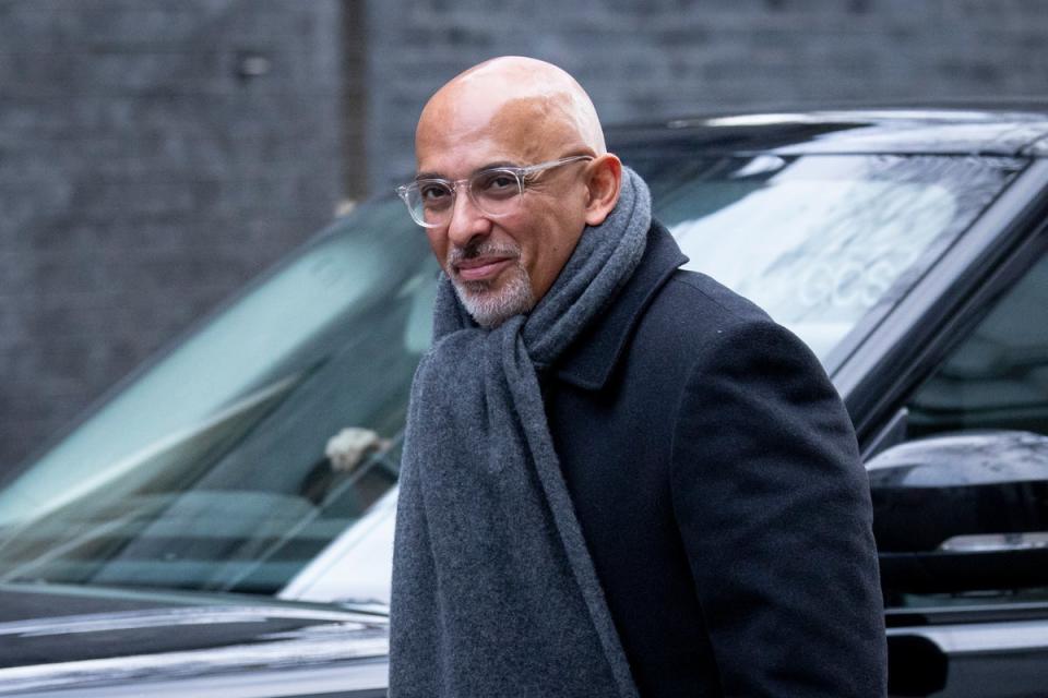 “One hundred per cent I will take legal action,” Nadhim Zahawi told The Independent (EPA)