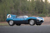 <p><strong>Sold by RM Sotheby's for $21,780,000, August 2016</strong></p><p>With a Le Mans 24 Hours win under its belt (in 1956), XKD 501 is the only Le Mans-winning C- or D-Type to survive intact in its original form. It’s also the first team-series production D-Type and the first to be designated by its chassis as a D-Type.</p>