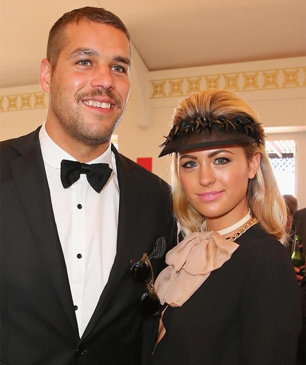 Jesinta and Buddy. Photo: Getty