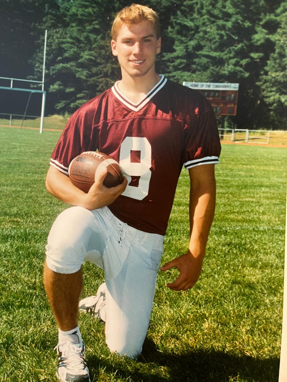 Marc Eddy, seen here as an Algonquin senior, threw for 6,197 yards and 78 touchdowns in four seasons with the Tomahawks.