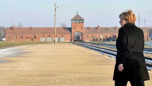 Angela Merkel is only the third chancellor ever to visit Auschitz-Birkenau