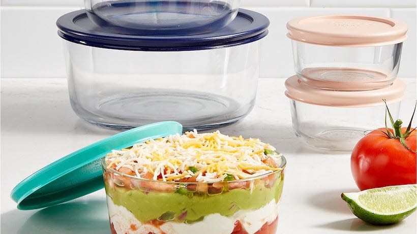 This Pyrex storage set is more than half off.