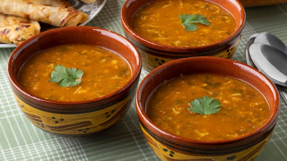 Moroccan harira uses chickpeas in a savory tomato broth to superb effect. - Shutterstock