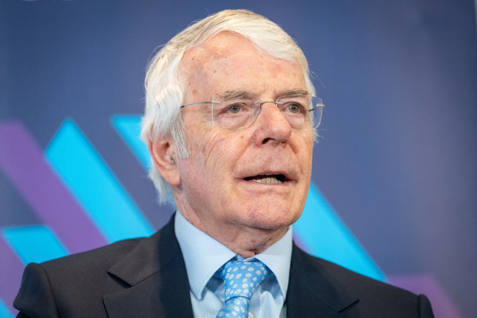 File photo of Sir John Major (PA)