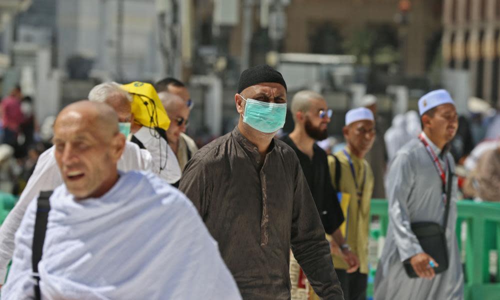 <span>Photograph: Abdulgani Basheer/AFP via Getty Images</span>