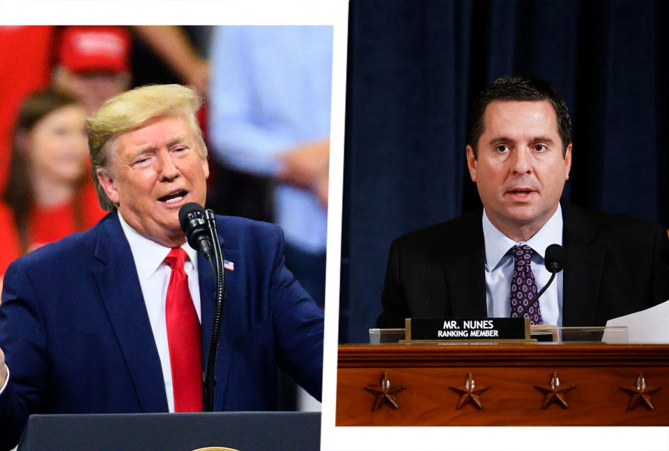 Donald Trump; Devin Nunes Photo illustration by Salon/Getty Images