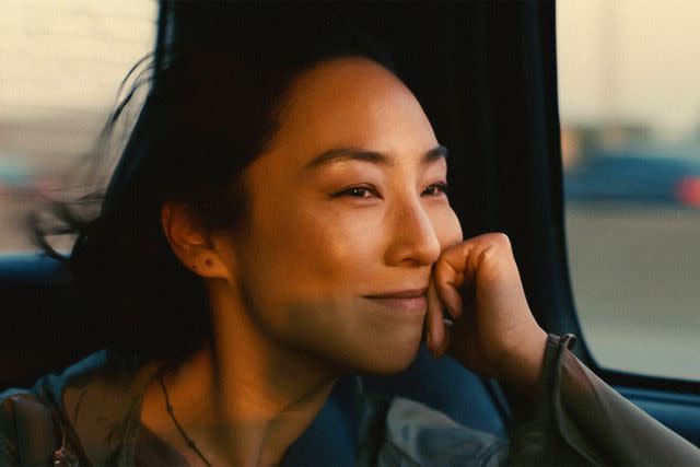 <p>A24</p> Greta Lee in 'Past Lives'