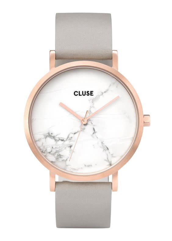 Cluse La Roche Rose Gold and Marble Watch