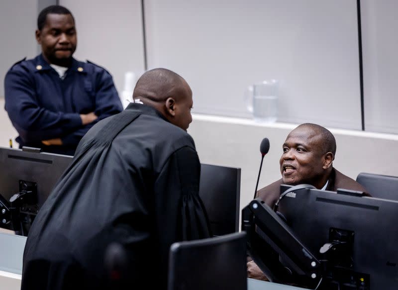 Dominic Ongwen appears before the International Criminal Court (ICC) in The Hague