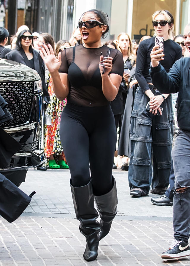 Pharrell Outside the Balenciaga Resort 2023 Show, Balenciaga Took Over the  New York Stock Exchange For a Star-Studded Show