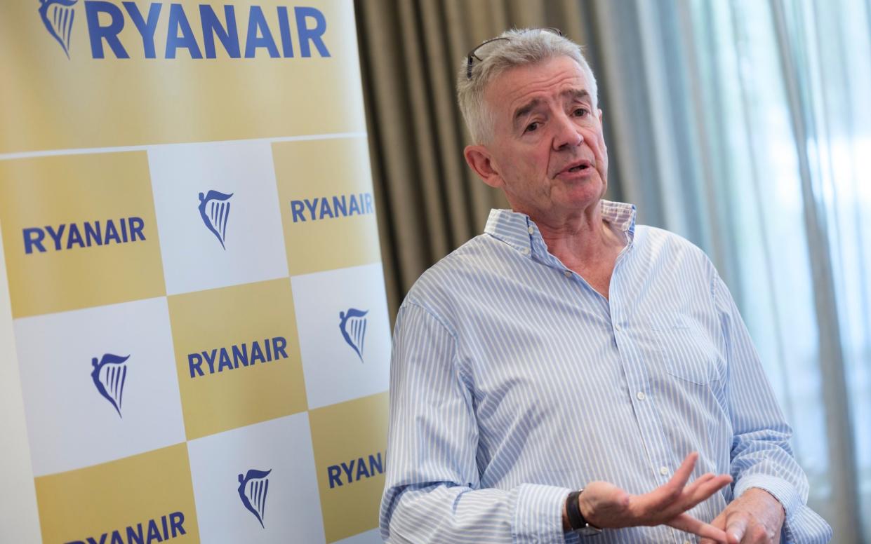 Ryanair chief Michael O'Leary