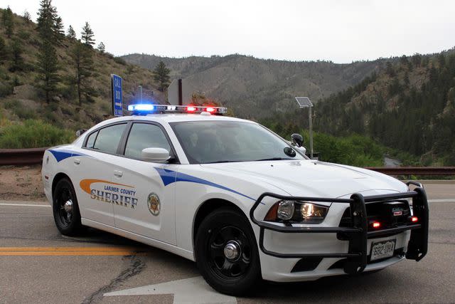 <p>Larimer County Sheriff's Office Facebook</p> Larimer County Sheriff's vehicle