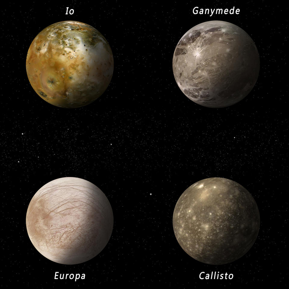 Ganymed und Europa könnten negativ auf Satellitentechnik wirken. (Bild: Getty Images)