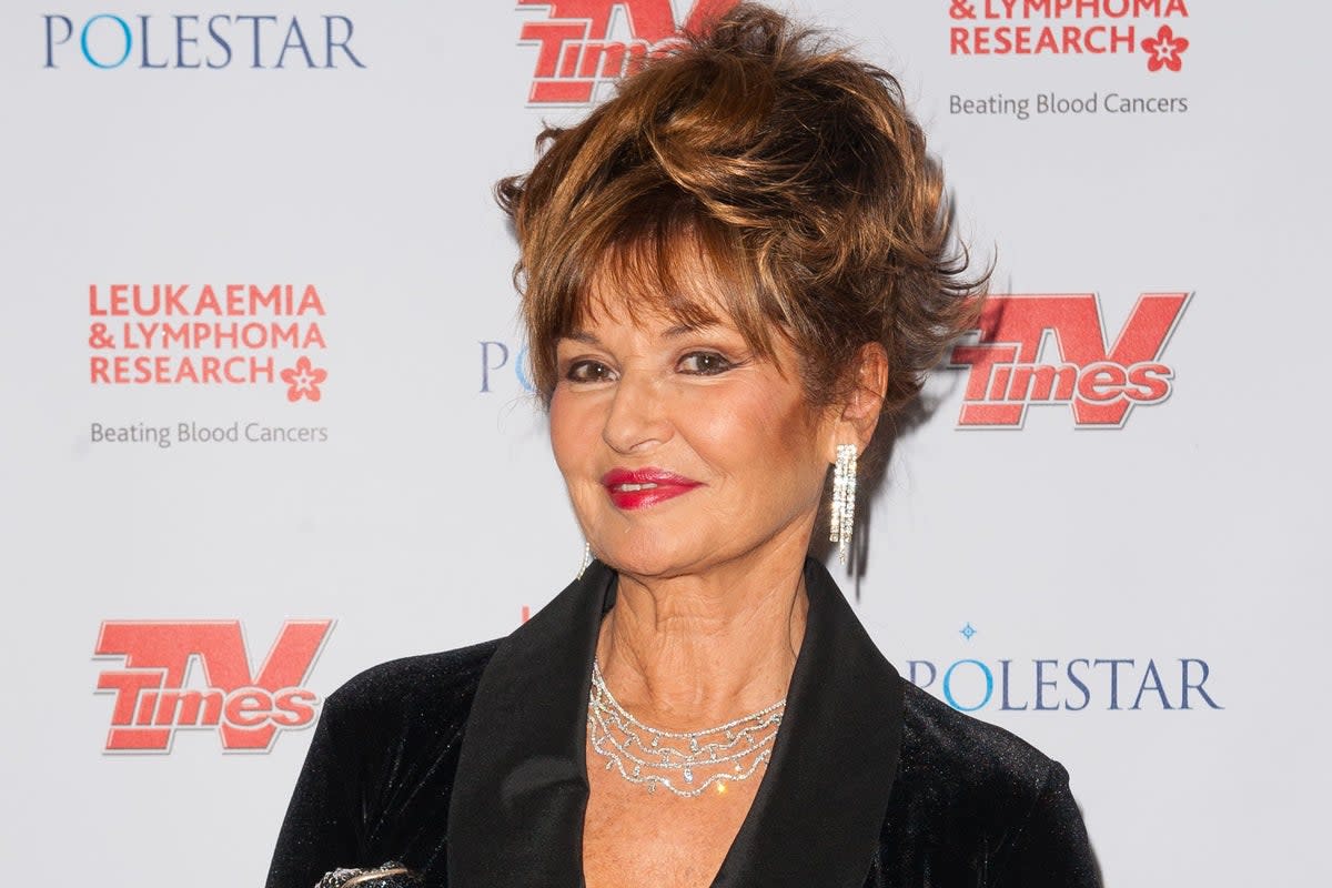 Stephanie Beacham was threatened with a two-foot metal bar during an armed raid (Dominic Lipinski/PA) (PA Archive)