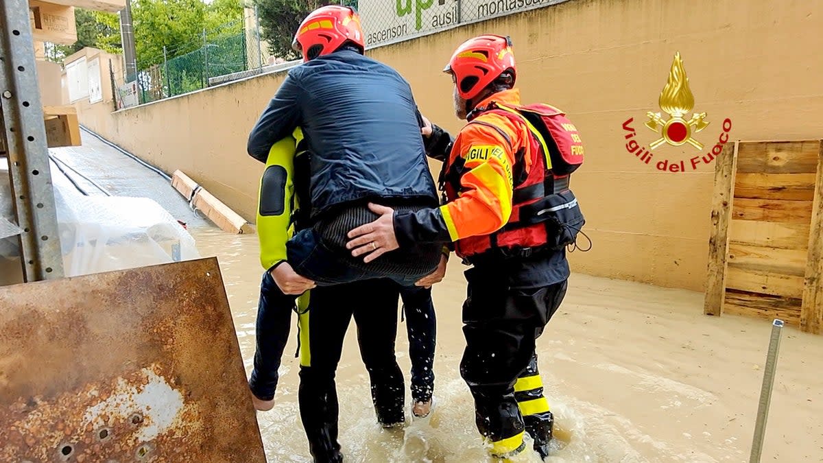 ITALIA-INUNDACIONES (AP)