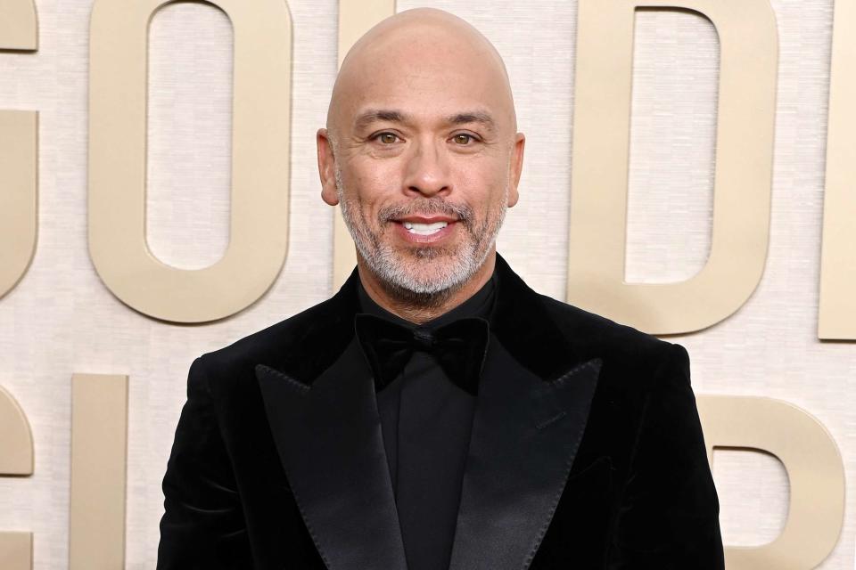 <p>Jon Kopaloff/WireImage</p> Jo Koy at the 81st Golden Globes