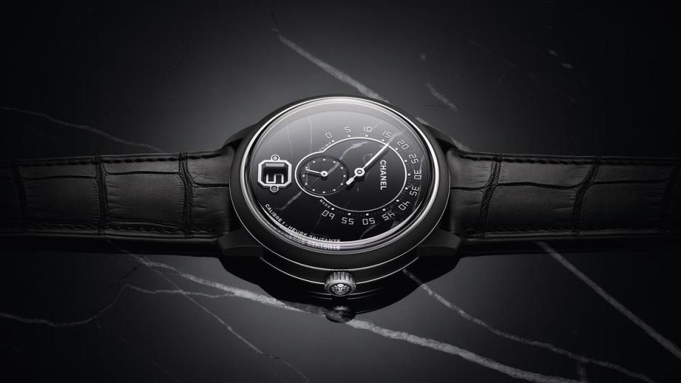 Monsieur de CHANEL大理石腕錶，建議售價：NT$ 1,130,000（限量55只）