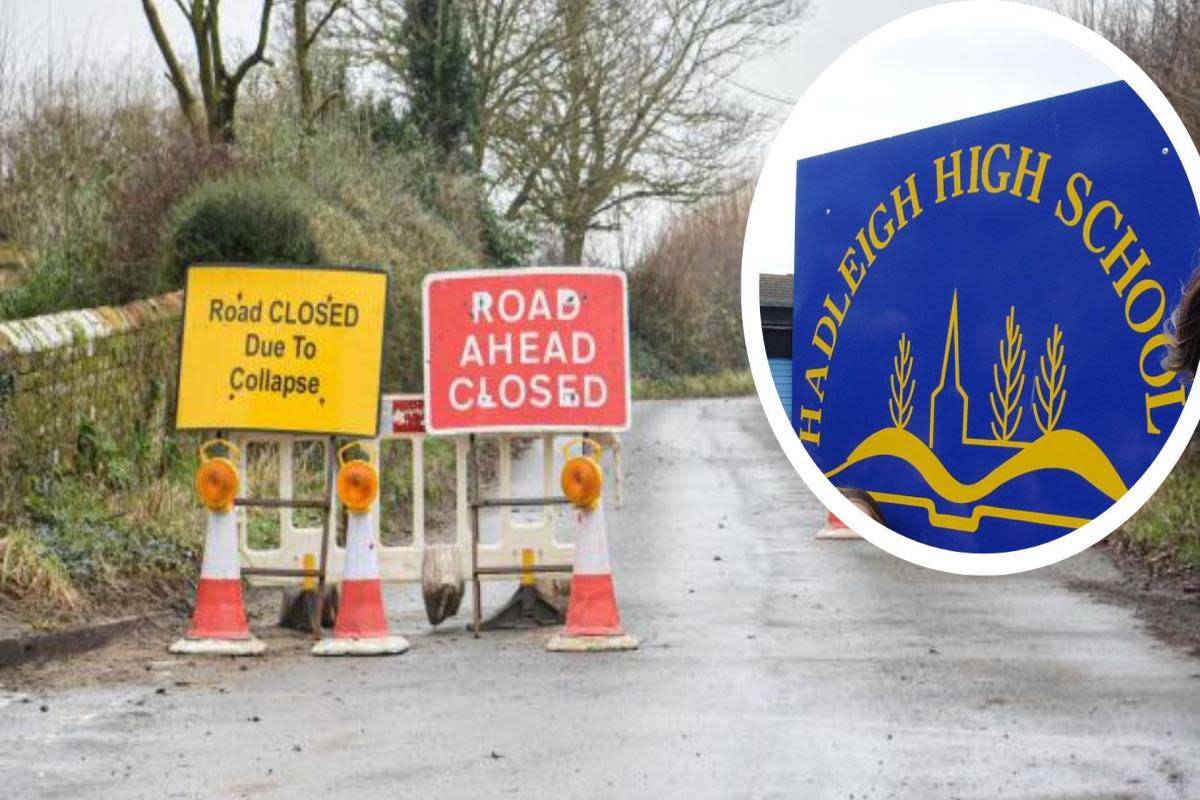 The issue is affecting pupils heading to Hadleigh High School <i>(Image: Charlotte Bond/Newsquest)</i>