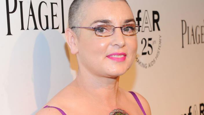 Singer Sinead O’Connor arrives at The 2011 amfAR Inspiration Gala Los Angeles held at the Chateau Marmont on October 27, 2011 in Los Angeles, California. <span class="copyright">Alberto E. Rodriguez/Getty Images for amfAR</span>