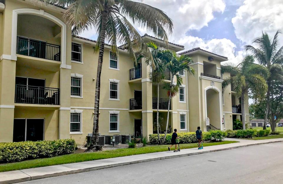 Wellington Club apartments in Lake Worth, August 10, 2022.