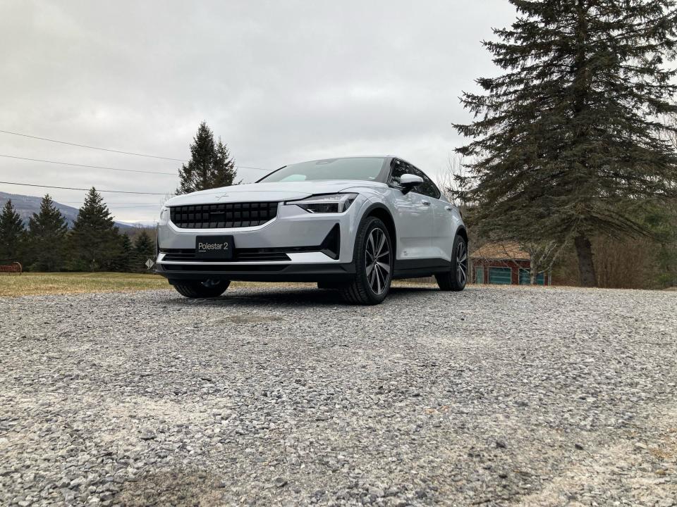 The 2022 Polestar 2 electric car.