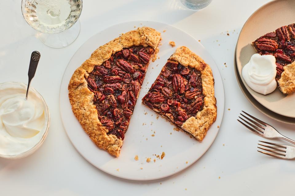 Pecan-Cranberry Galette