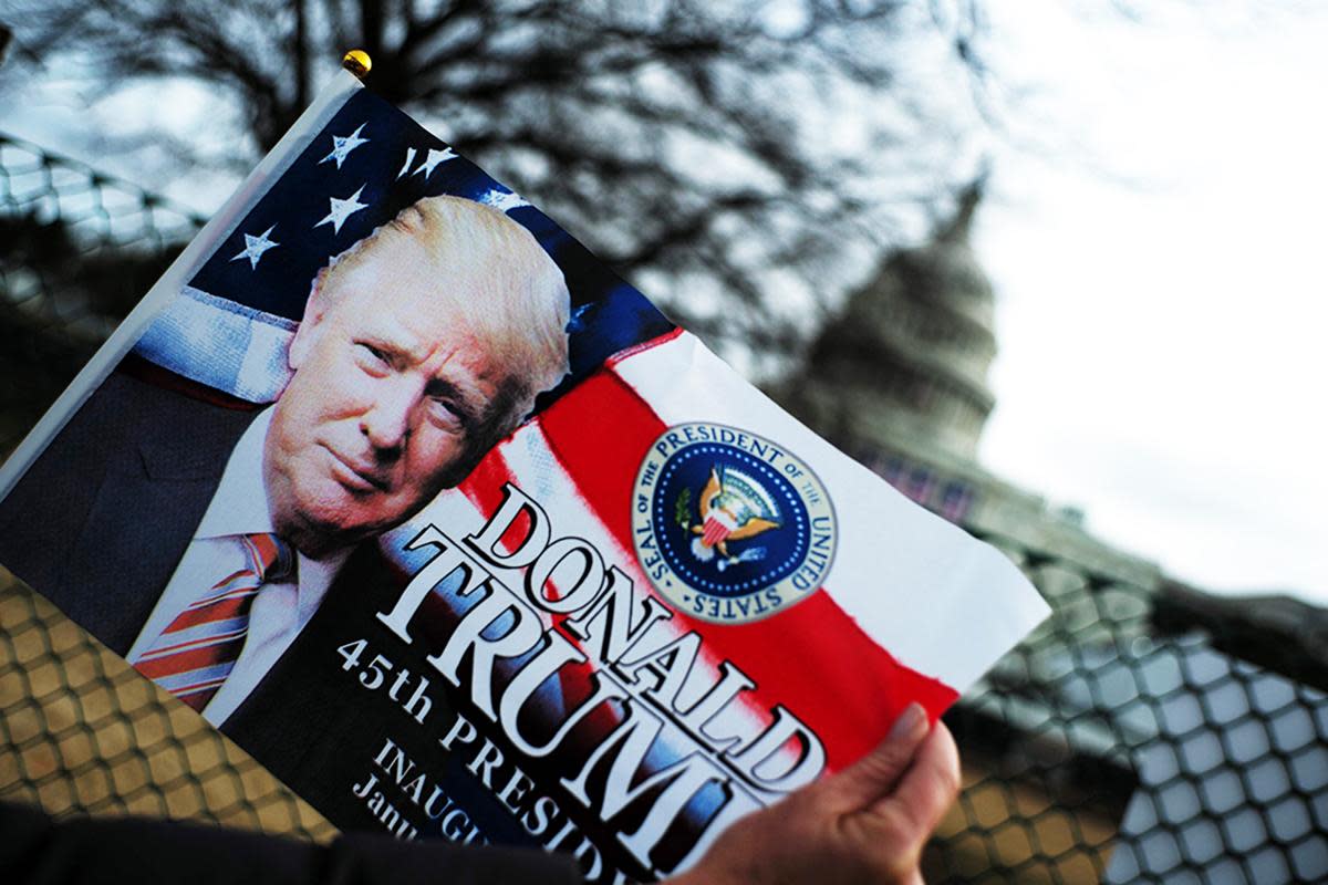 Hundreds of thousands are expected in Washington for the inauguration of Donald Trump: Getty