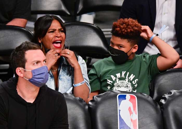 Nia Long y su hijo pequeño, Kez