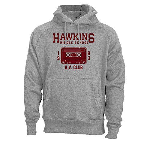 17) Fantastic Tees Hawkins Middle School AV Club Hoodie Sweatshirt