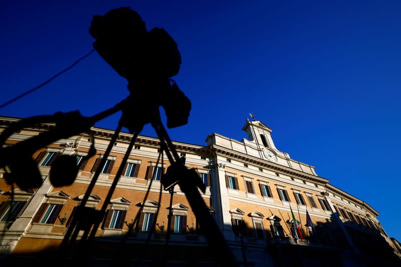 FILE PHOTO: Italian PM Conte faces a confidence vote in lower house of parliament, in Rome