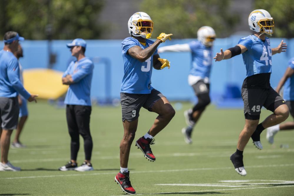 Los Angeles Chargers Derwin James Jr. 2021 Practice Worn NFL