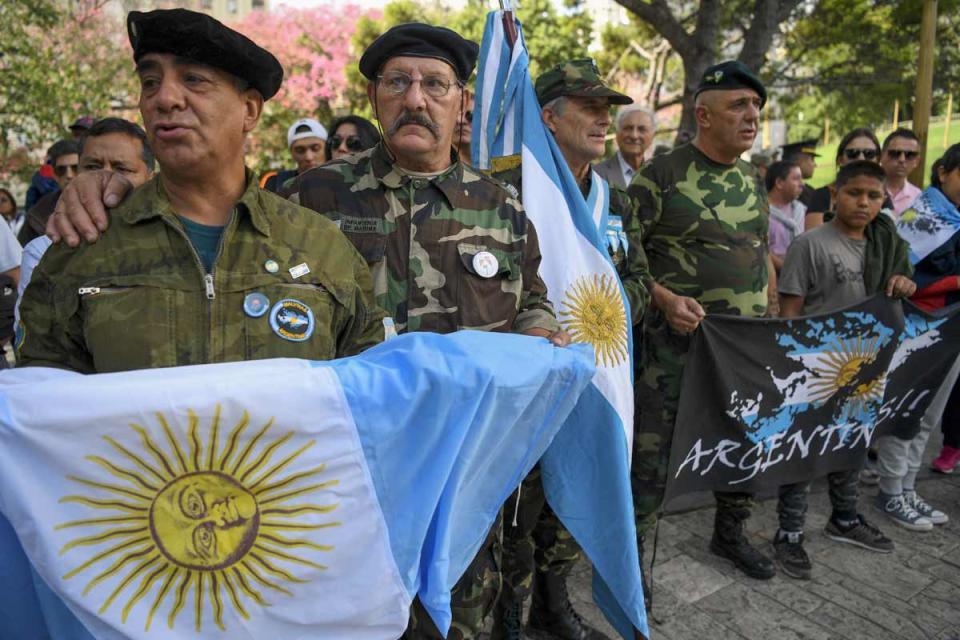 Los veteranos de Malvinas 