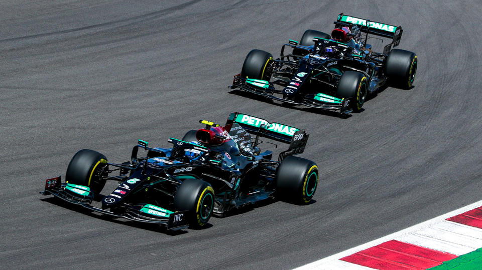 採用不同於隊友的尾翼幫助Hamilton贏得葡萄牙GP