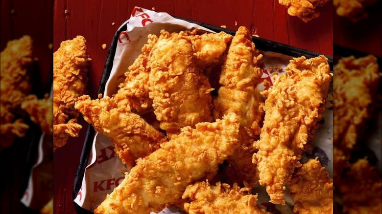 KFC chicken tenders