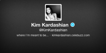 kim kardashian twitter bio