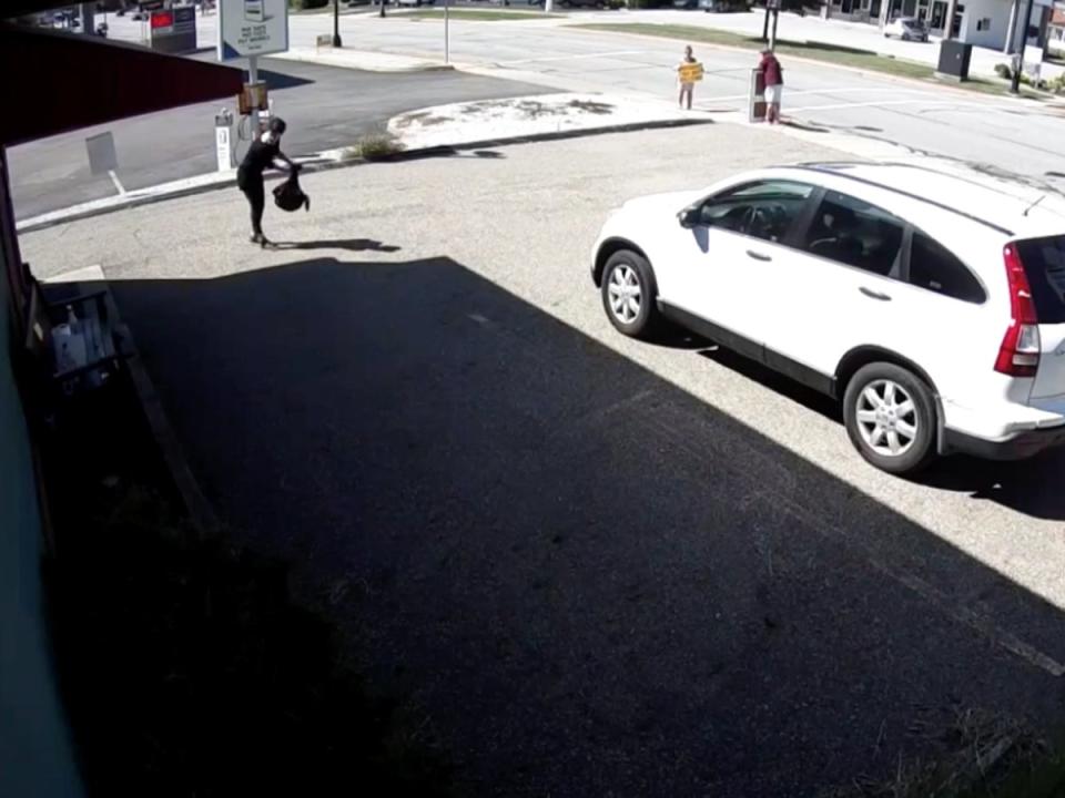 Surveillance video obtained by the Journal shows the incident (akron)