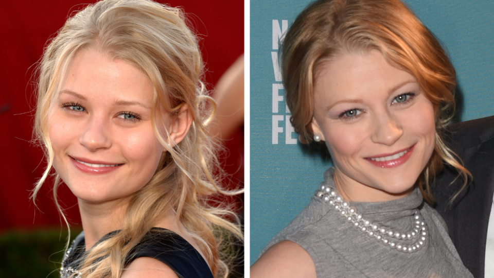 Emilie de Ravin Left: 2005; Right: 2015