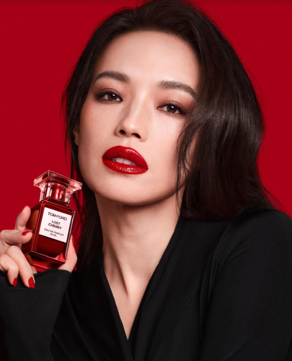 舒淇擔任品牌大使，完美詮釋TOM FORD BEAUTY的魅力。