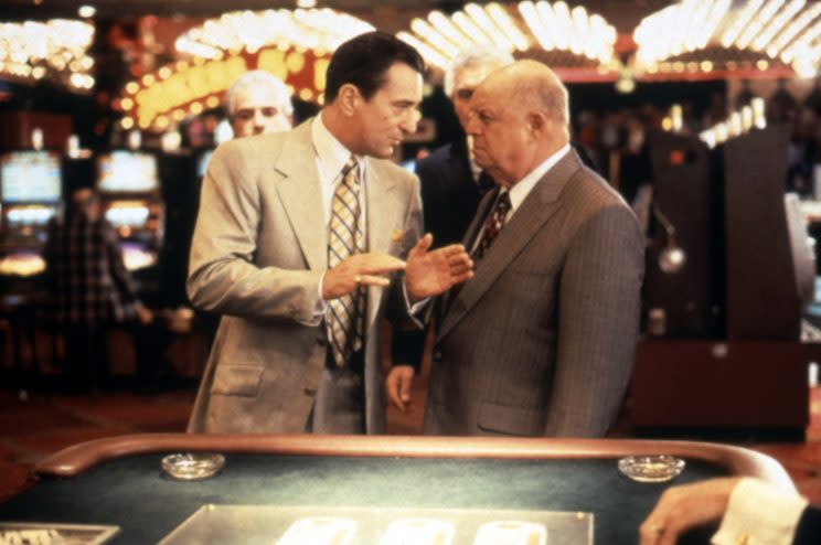 Robert De Niro and Don Rickles in Casino.