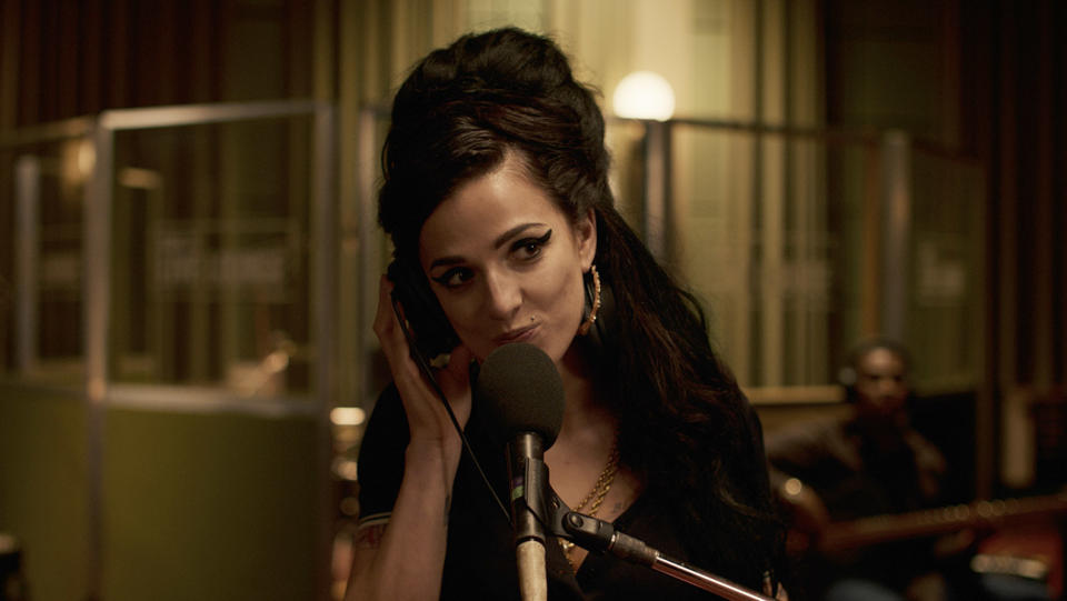 Marisa Abela stars as Amy Winehouse in director Sam Taylor-Johnson's BACK TO BLACK