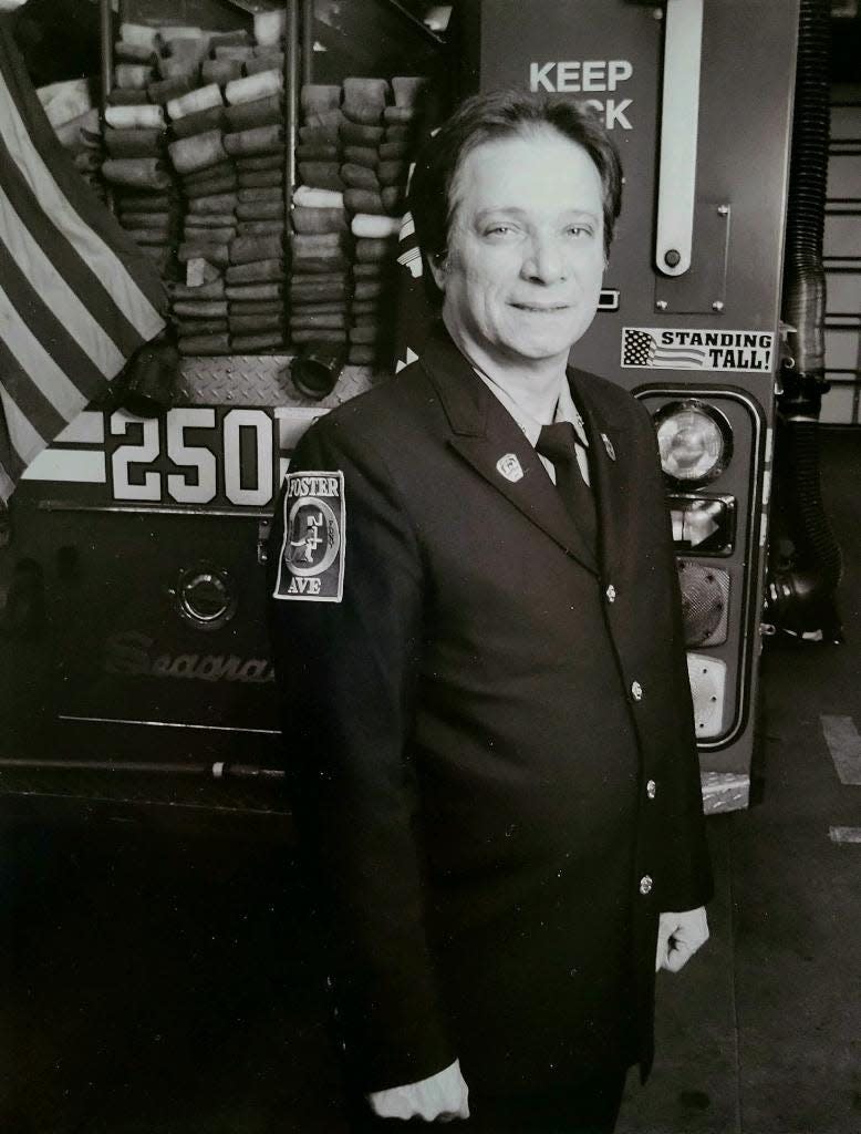 Robert Fulco poses for a photo taken around the time he retired in 2002 from the City of New York Fire Department, where he worked for 25 years. Fulco, who responded to Ground Zero on Sept. 11, 2001, died of a World Trade Center-related lung disease.