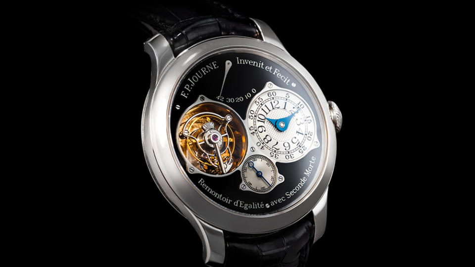 F.P. Journe Platinum Tourbillon Souverain Black Label Watch