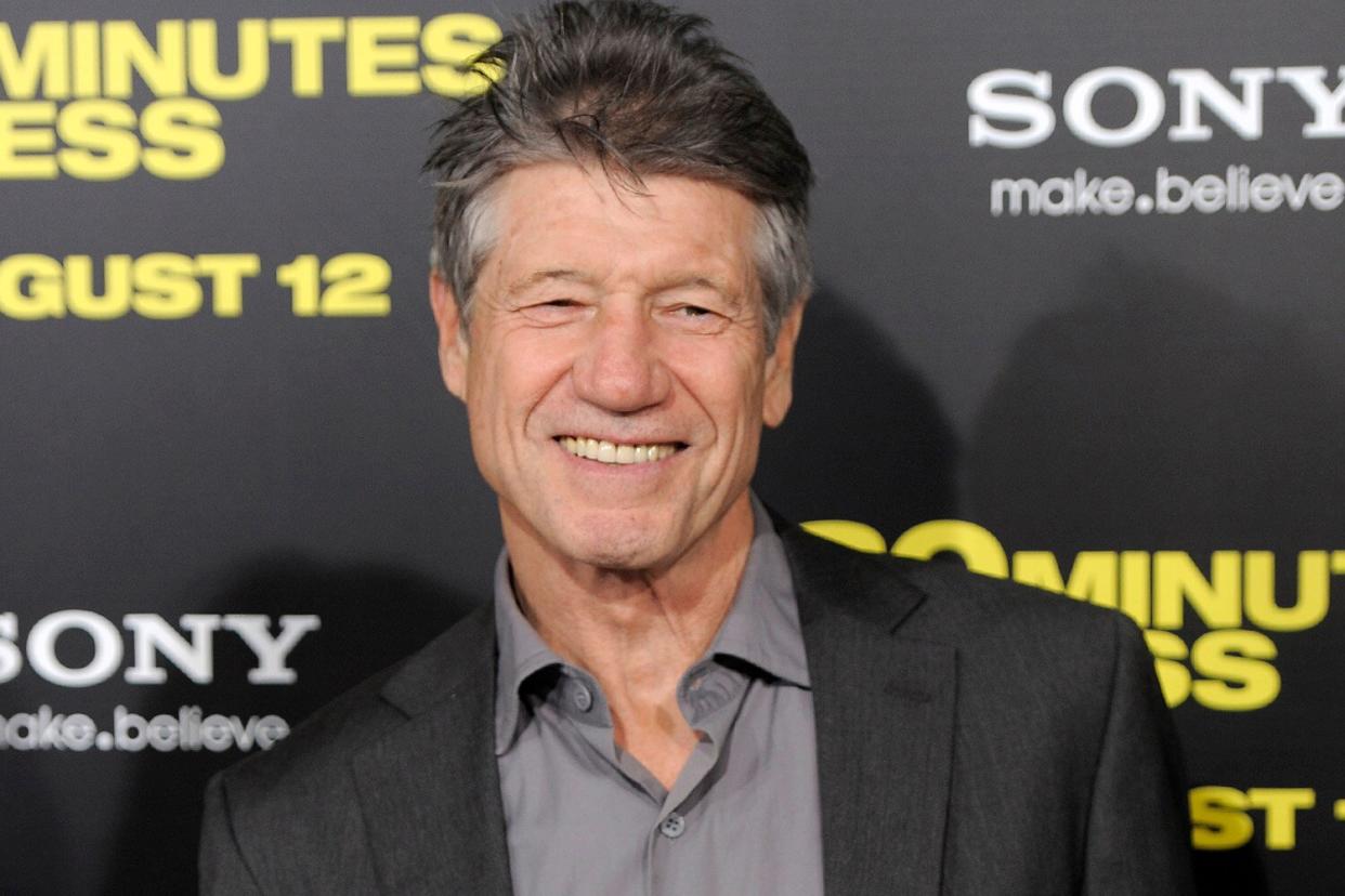 Fred Ward, a cast member in "30 Minutes or Less," poses at the premiere of the film in Los Angeles