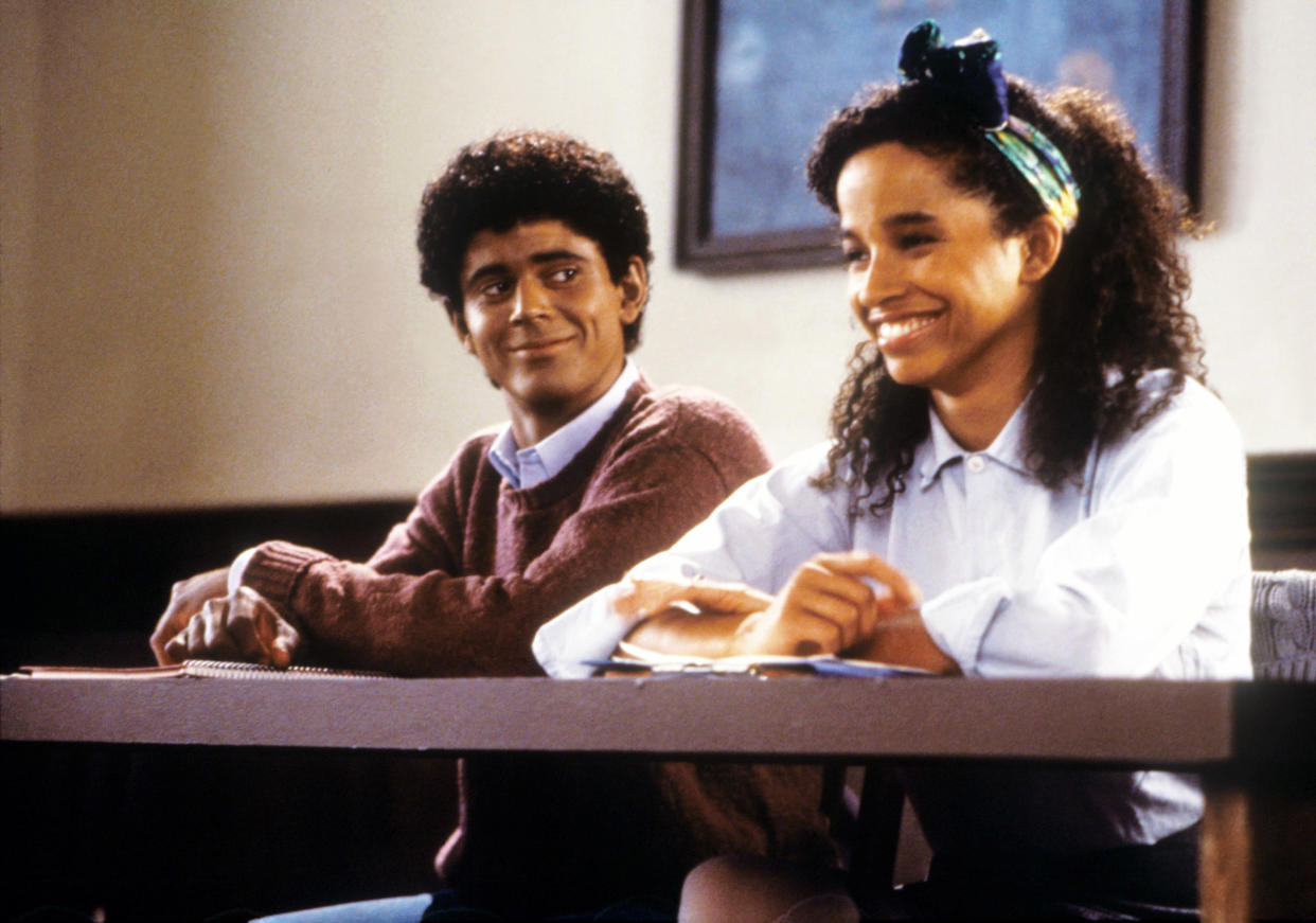 SOUL MAN, from left: C. Thomas Howell, Rae Dawn Chong, 1986. ©New World Pictures/courtesy Everett Co