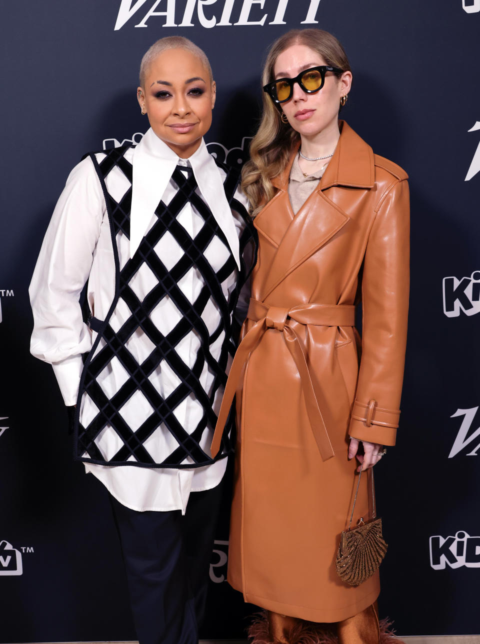 WEST HOLLYWOOD, CALIFORNIA - DECEMBER 08: (L-R) Raven-Symoné and Miranda Maday attend Variety's Family Entertainment awards at the West Hollywood EDITION on December 08, 2022 in West Hollywood, California. (Photo by David Livingston/Getty Images)