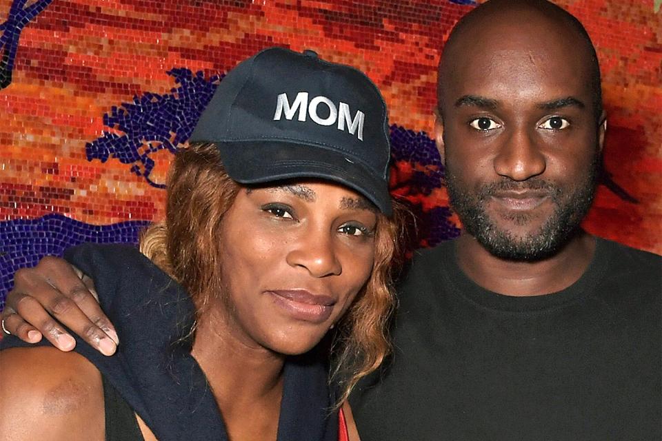 LONDON, ENGLAND - JUNE 27: Serena Williams and Virgil Abloh attend Virgil Abloh Live in The Nightclub at Annabel's on June 27, 2019 in London, England. (Photo by David M. Benett/Dave Benett/Getty Images for Annabel's)