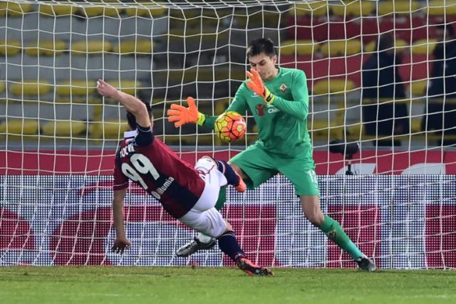 Fiorentina Vs Bologna, Fiorentina's forward Nikola Kalinic …